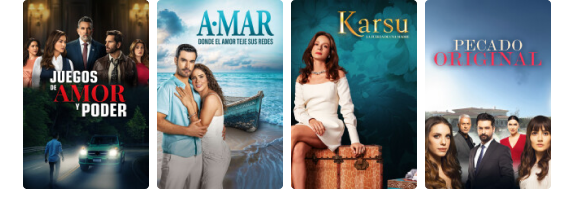 Programming tiles for Juegos de Amor y Poder, A-MAR, Karsu, and Pecado Original.