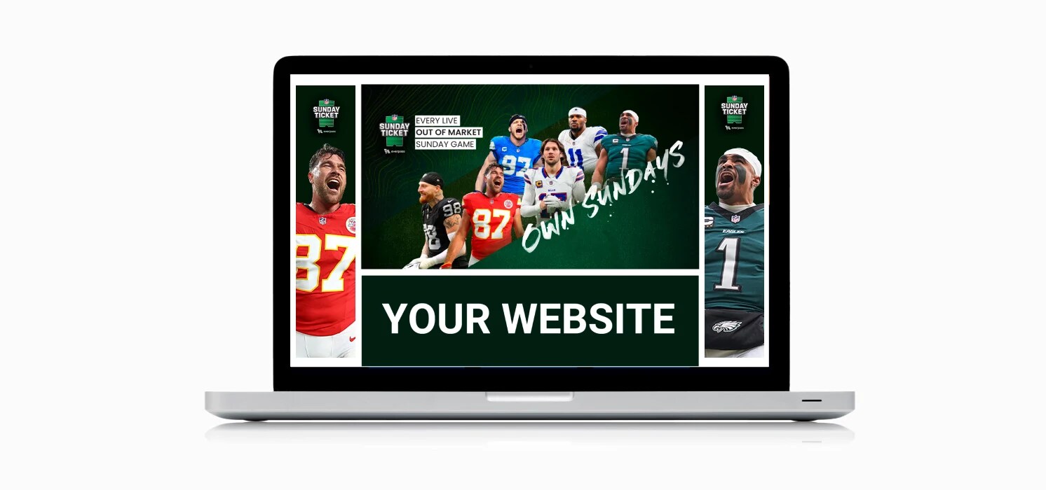 NFL Sunday Ticket on DIRECTV FOR BUSINESS. Every live out-of-market Sunday game. Own Sundays.
