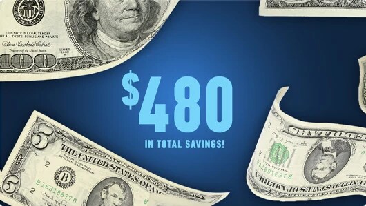 DIRECTV for BUSINESS $480 in total savings