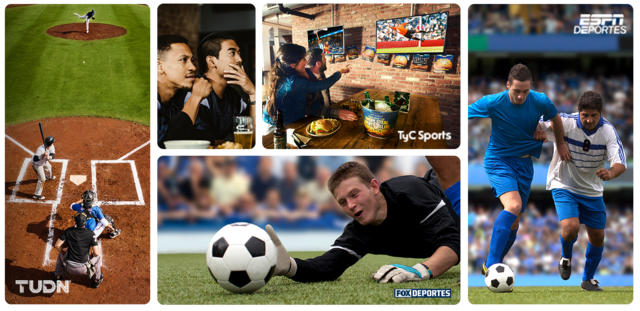 DIRECTV FOR BUSINESS. TUDN, Tyc Sports, ESPN Deportes