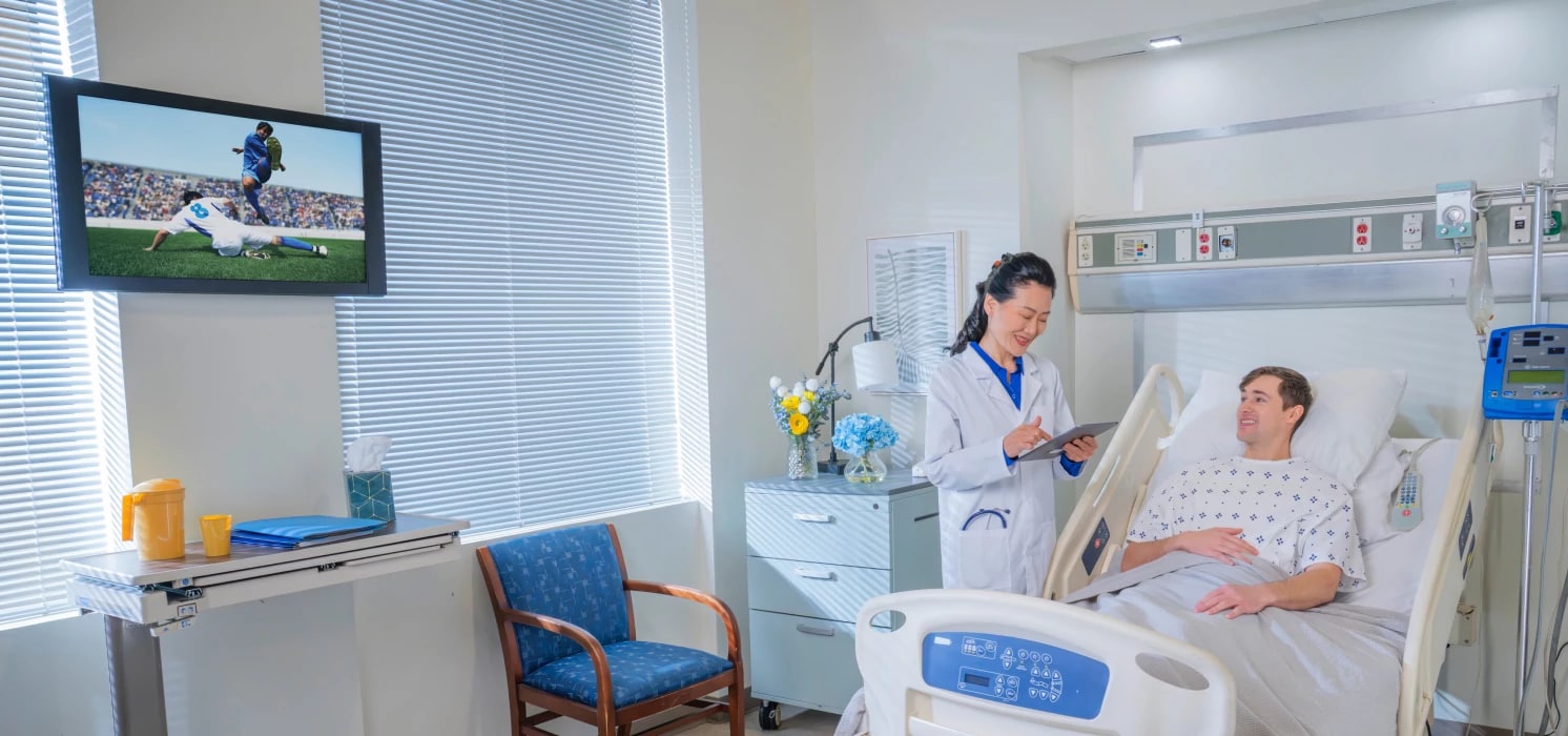 DIRECTV for BUSINESS. Hospitals